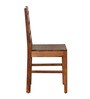 Europa Sheesham Wood 6 Seater Dining Set in Walnut Finish with Bench