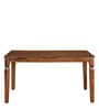 Europa Sheesham Wood 6 Seater Dining Set in Walnut Finish with Bench