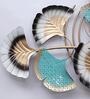 European Ginko Multicolour Metal LED Wall Art