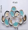 European Ginko Multicolour Metal LED Wall Art