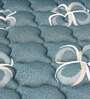 European Style EPE Foam 6 inch Pocketed Spring Queen Size Mattress in Green Colour