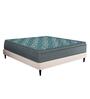 European Style EPE Foam 6 inch Pocketed Spring Queen Size Mattress in Green Colour