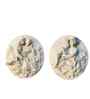 European Theme 3D Sculpture Set of 2 Wall Arts
