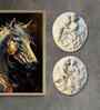 European Theme 3D Sculpture Set of 2 Wall Arts