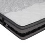 Luxury EuroTop 10 Inch Single Size Pocket Spring Mattress in White & Grey Colour