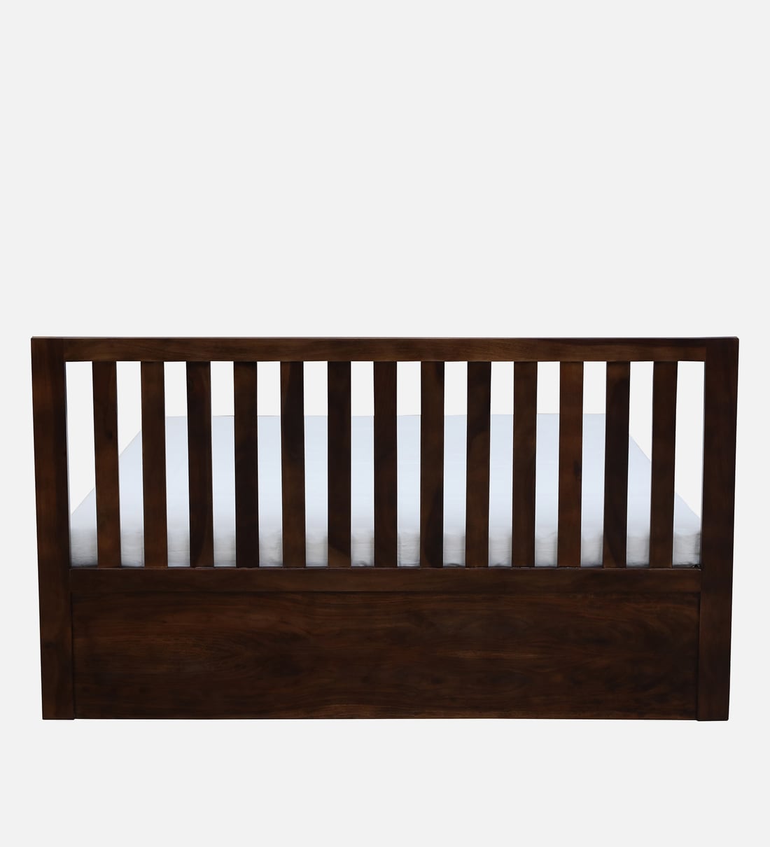 Buy Eva Sheesham Wood King Size Bed In Provincial Teak Finish With Box