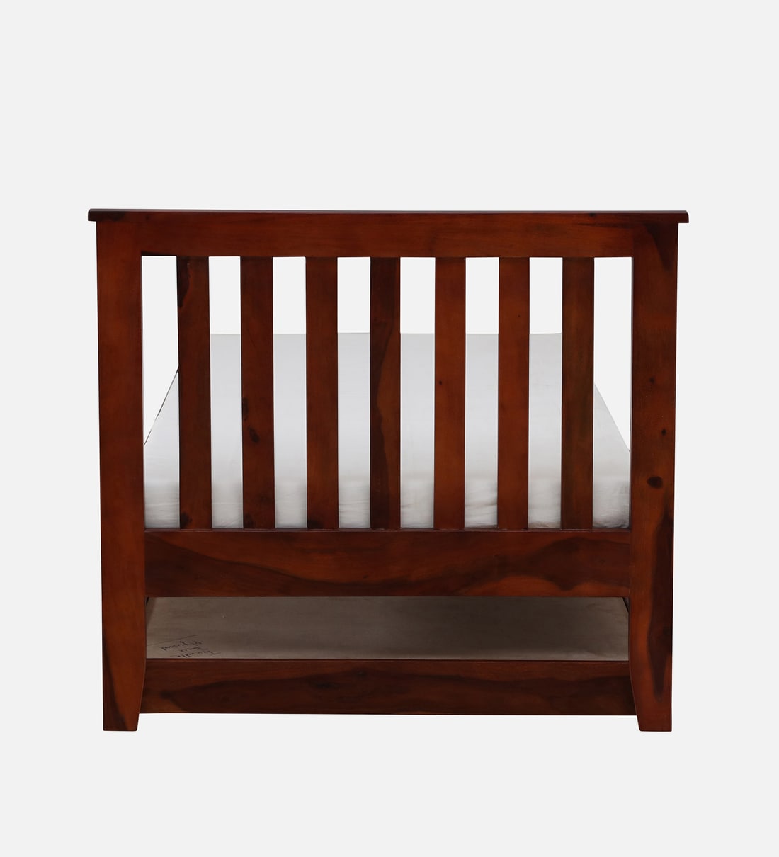 Buy Eva Sheesham Wood Single Bed In Honey Oak Finish With Trundle