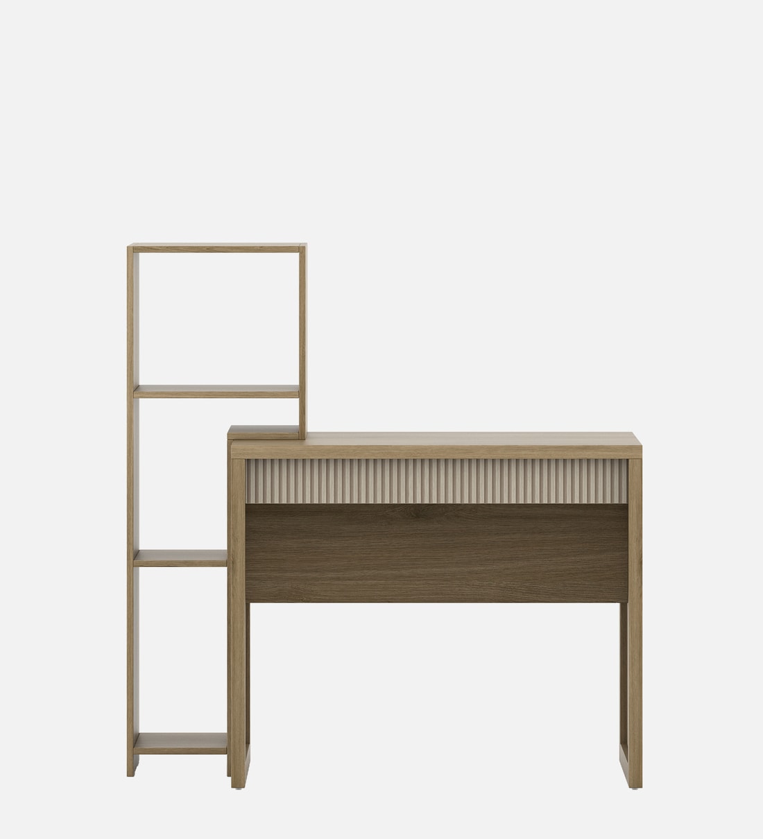 Buy Evox Writing Table In Santana Oak & Bamboo Finish at 50% OFF