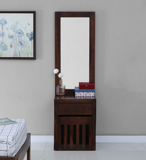 Eva Sheesham Wood Dresser in Provincial Teak Finish