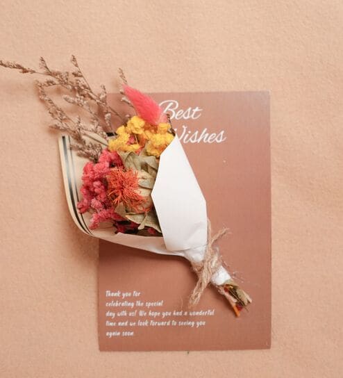 Everlasting Flowers Greeting Card