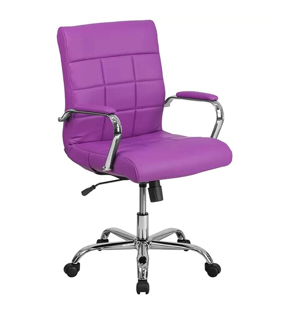 Buy Eva Executive Office Chair in Purple Colour by Furniturstation