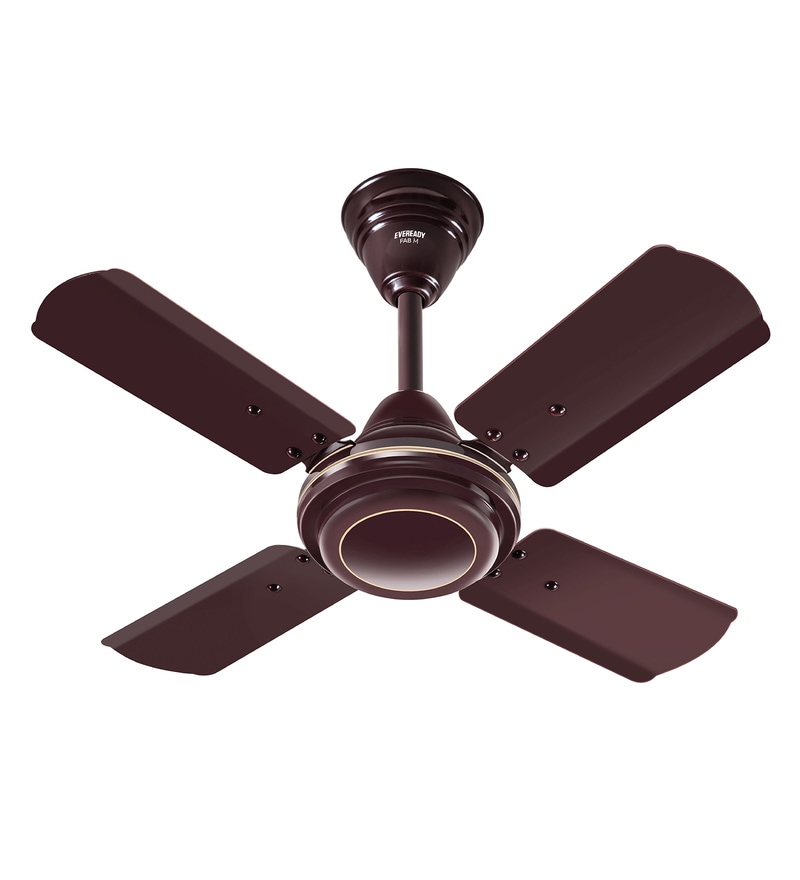 Buy Eveready Ceiling Fan Fab M 24 inch 600mm - Brown Online - Ceiling