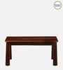 Eva Sheesham Wood Coffee Table In Honey Oak Finish