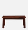 Eva Sheesham Wood Coffee Table In Honey Oak Finish