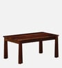 Eva Sheesham Wood Coffee Table In Honey Oak Finish
