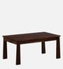 Eva Sheesham Wood Coffee Table In Provincial Teak Finish