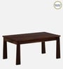 Eva Sheesham Wood Coffee Table In Provincial Teak Finish