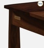 Eva Sheesham Wood Coffee Table In Rustic Teak Finish