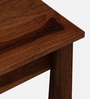 Eva Sheesham Wood Coffee Table In Rustic Teak Finish