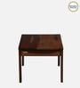 Eva Sheesham Wood Coffee Table In Rustic Teak Finish