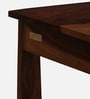 Eva Sheesham Wood Coffee Table In Rustic Teak Finish