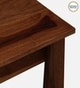 Eva Sheesham Wood Coffee Table In Rustic Teak Finish