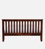 Eva Sheesham Wood King Size Bed In Honey Oak Finish