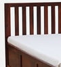 Eva Sheesham Wood King Size Bed In Honey Oak Finish With Box Storage