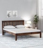 Eva Sheesham Wood King Size Bed In Provincial Teak Finish