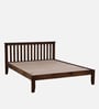 Eva Sheesham Wood Queen Size Bed ( 60 X 72 ) In Provincial Teak Finish