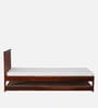Eva Sheesham Wood Single Bed In Honey Oak Finish With Trundle