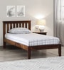 Eva Sheesham Wood Single Bed In Provincial Teak Finish