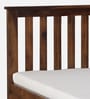 Eva Sheesham Wood Single Bed In Provincial Teak Finish with Trundle