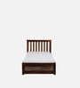 Eva Sheesham Wood Single Bed In Provincial Teak Finish with Trundle