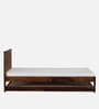 Eva Sheesham Wood Single Bed In Provincial Teak Finish with Trundle