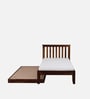 Eva Sheesham Wood Single Bed In Provincial Teak Finish with Trundle