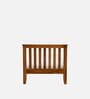 Eva Sheesham Wood Single Bed In Rustic Teak Finish