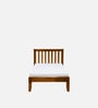 Eva Sheesham Wood Single Bed In Rustic Teak Finish
