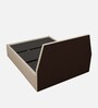 Eva  Queen Size Bed In Beige Colour With Drawer Storage