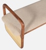 Evander Acacia Wood Bench in Natural Finish