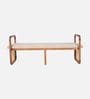 Evander Acacia Wood Bench in Natural Finish