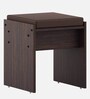 Eve Seating Stool in Choco Walnut Colour
