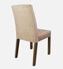 Evelin 4 Seater Dining Set in Wood Finish