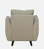 Azor Fabric 1 Seater Sofa In Beige Colour