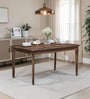 Evelyn Sheesham Wood Dining Table in Provincial Teak Finish Evelyn Sheesham Wood Dining Table in Provincial Teak Finish