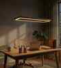 Even 36 Brown Wooden LED Hanging Lamp