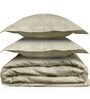 Beige Everyday King Size Bedding Set with 180TC Bedsheet With Comforter & 2pc Pillow Covers