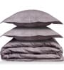 Maroon Everyday King Size Bedding Set with 180TC Bedsheet With Comforter & 2pc Pillow Covers