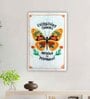Everything Changes Nothing Is Permanent White Marble Wall Art