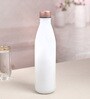 Evian Glass White Bottle 1000Ml